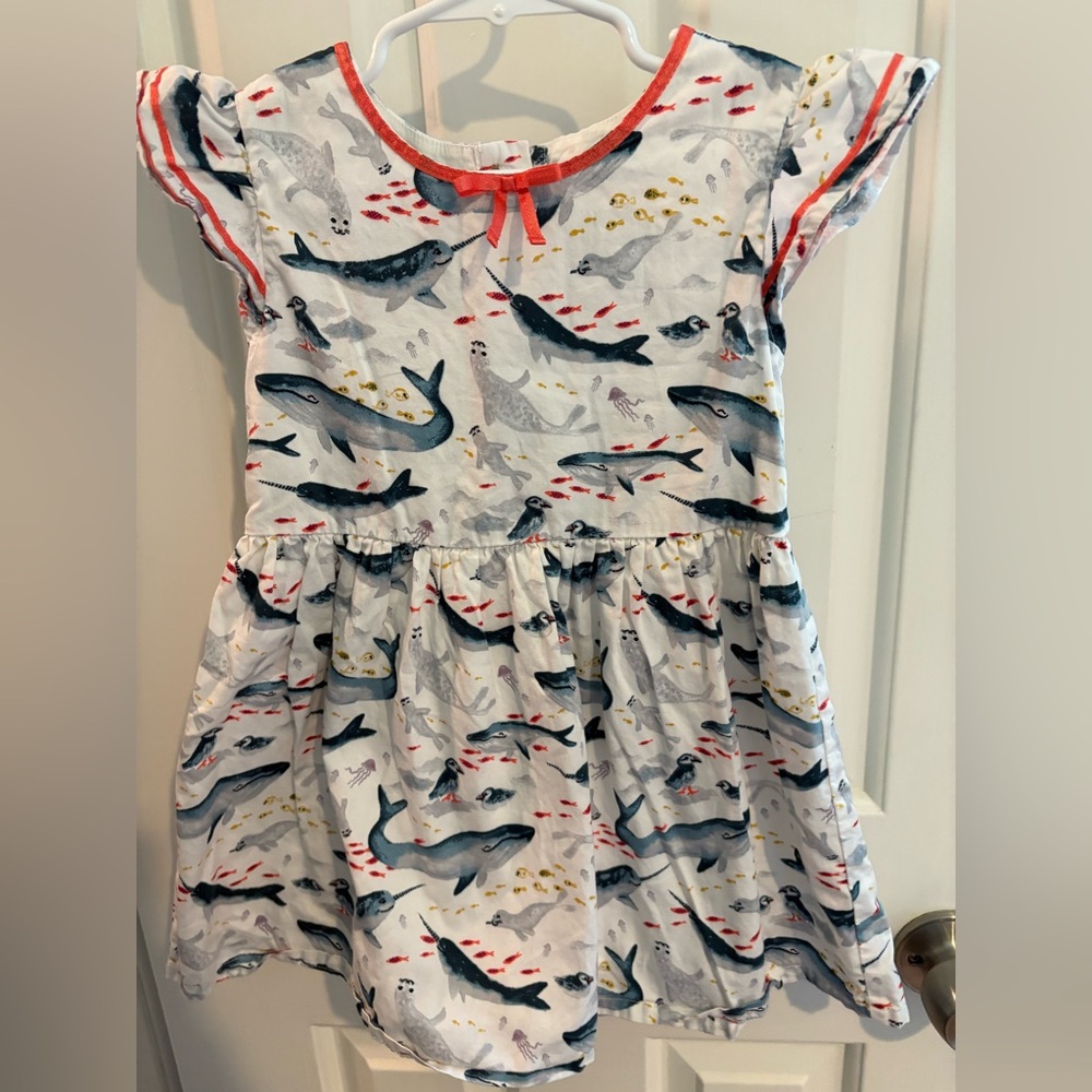 Oshkosh Genuine kids toddler girl sea life dress